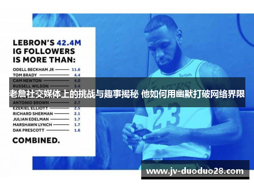 老詹社交媒体上的挑战与趣事揭秘 他如何用幽默打破网络界限 老詹社交媒体上的挑战与趣事揭秘 他如何用幽默打破网络界限
